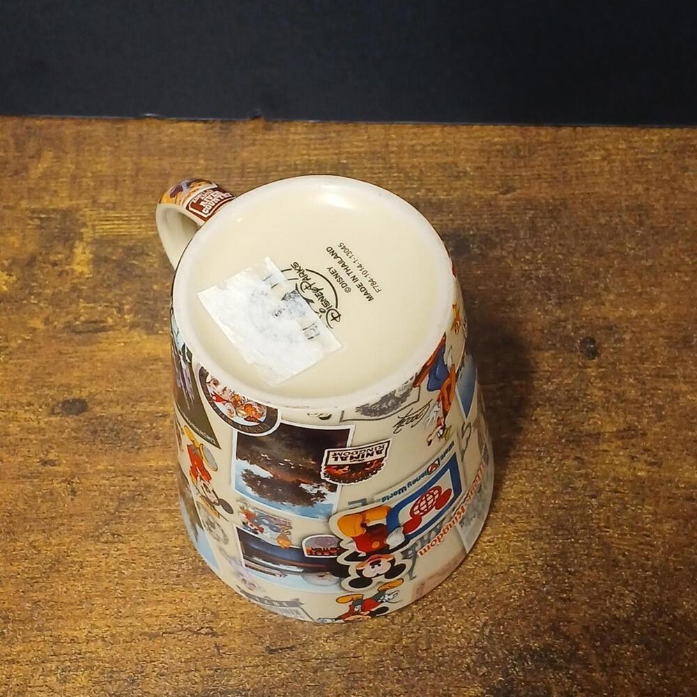 Disney Parks Authentic Original  Ceramic Mug 16oz -  Disney Nostalgia Theme - Picture 6 of 8